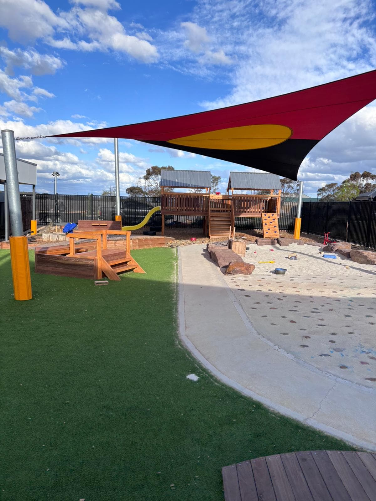 Outdoor play and landscape construction overview